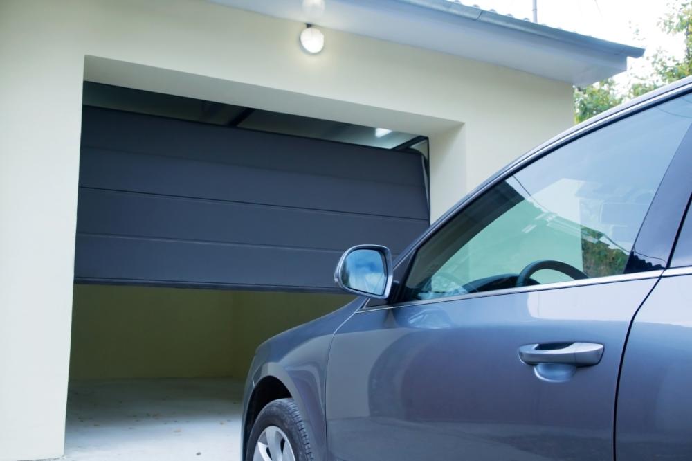installation porte de garage